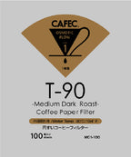 Cafec Medium Roast Coffee Filter Paper 100 - 2cup