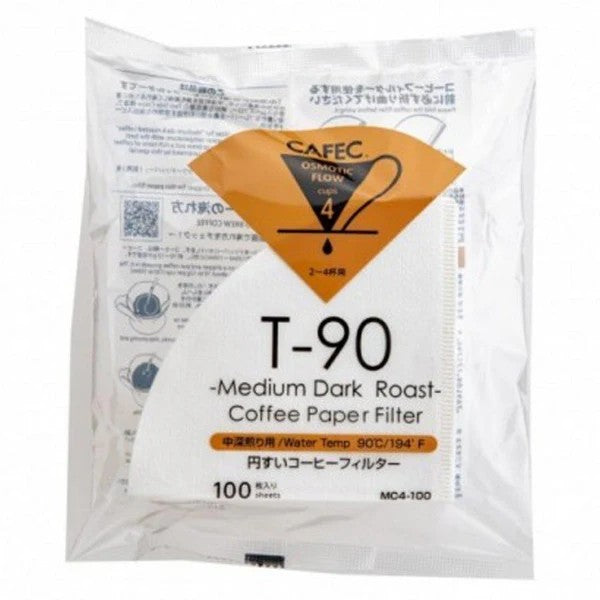 Cafec Medium Roast Coffee Filter Paper 100 - 2cup