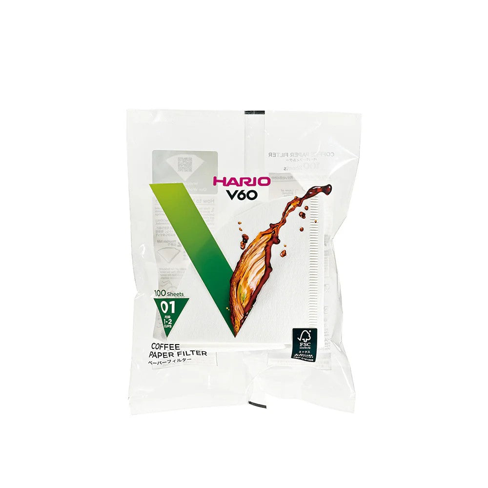 Hario V60 Filter Papers 100's