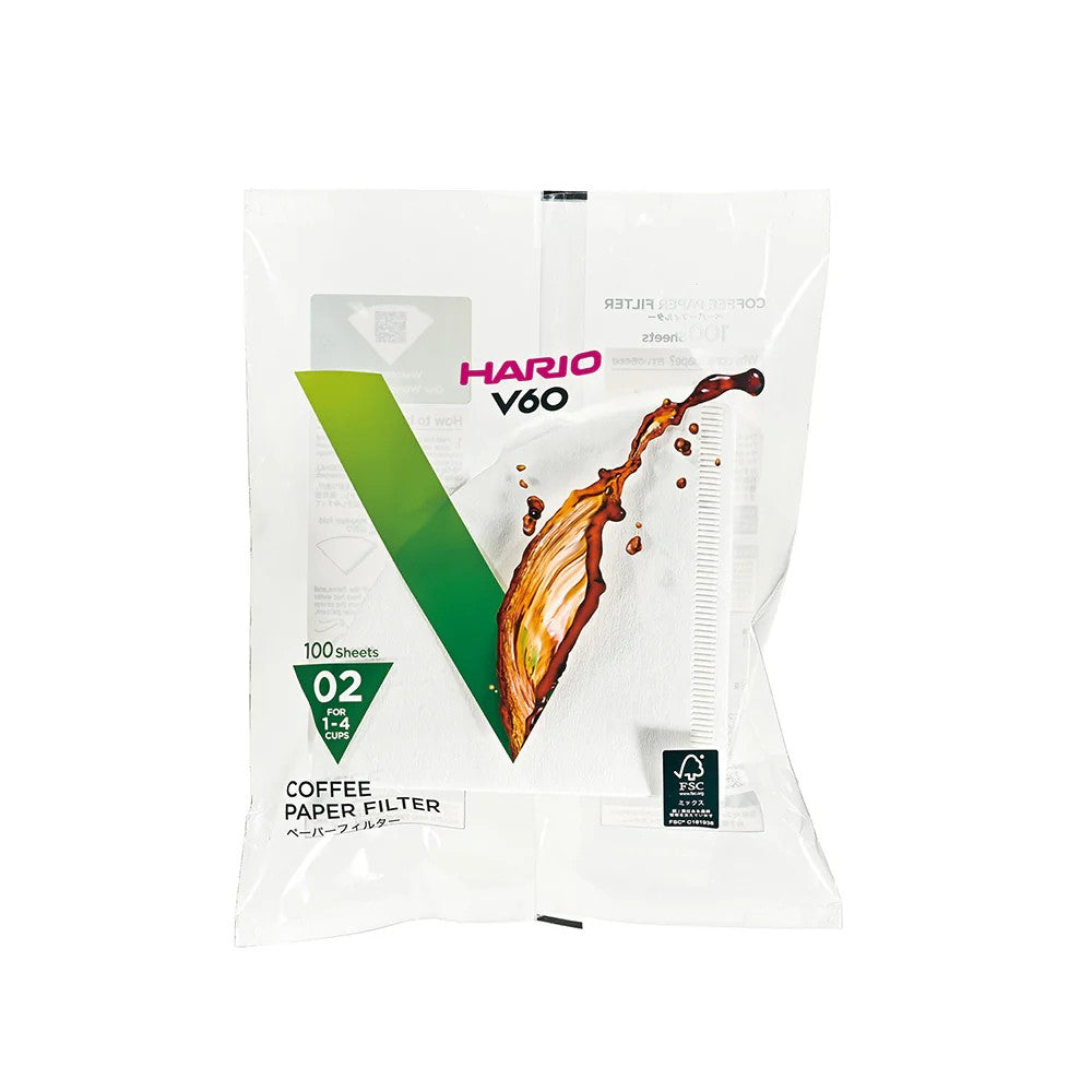 Hario V60 Filter Papers 100's