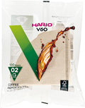 Hario V60 Natural Filter Papers 100's - 2cup
