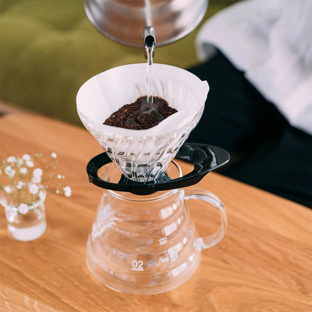 Hario V60 Glass Dripper 02 Black