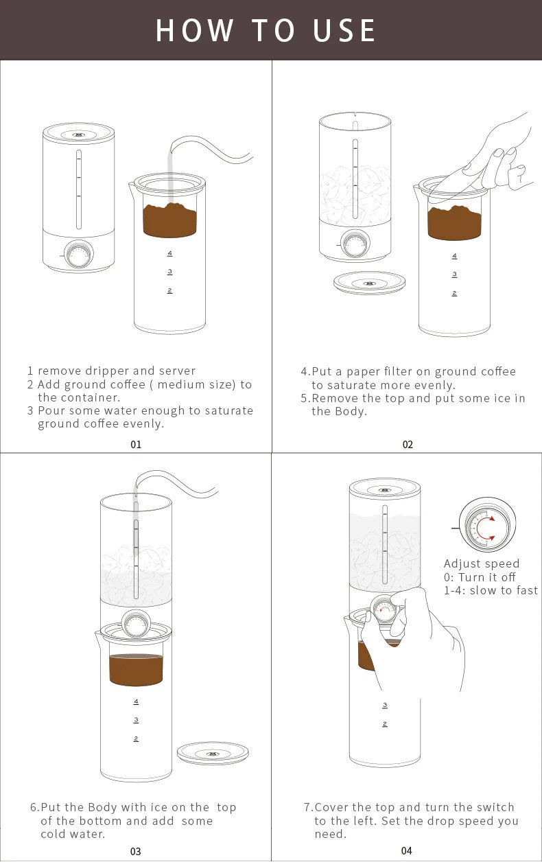 Timemore Ice Dripper Cold Brewer